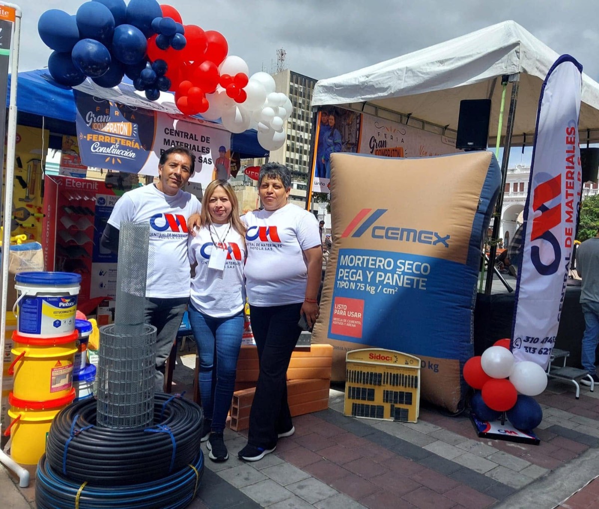 Central de Materiales presente en ferias y eventos